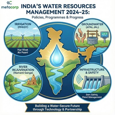India’s Water Resources Management 2026–27: A Comprehensive Review of Policies, Programmes & Progress