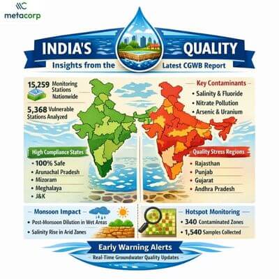 India’s Latest Groundwater Quality Report 2026 by the CGWB