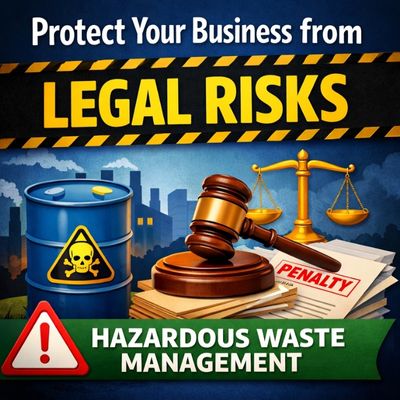 How Proper Hazardous Waste Management Protects Your Business from Legal Risks