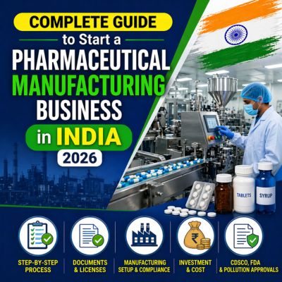 Complete Guide to Start a Pharmaceutical Manufacturing Business in India