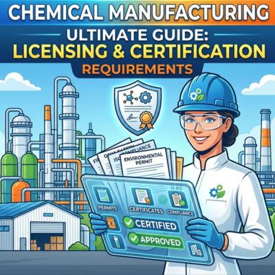 Licensing & Certification requirements for a Chemical Manufacturing Business– Ultimate Guide