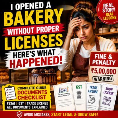 I Opened a Bakery Without Proper Licenses – Here’s What Happened