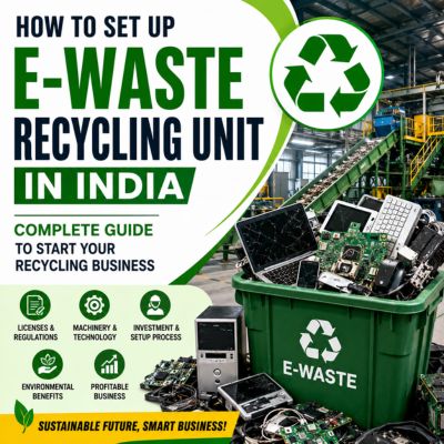 How to Set Up an Electronic Waste (E-Waste) Recycling Unit in India