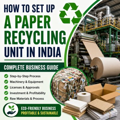 How to Set Up a Paper Recycling Unit in India
