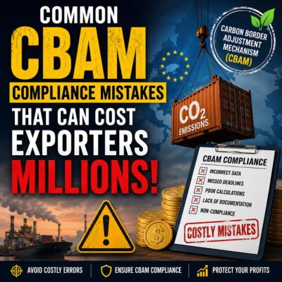 Common Carbon Border Adjustment Mechanism (CBAM) Compliance Mistakes That Can Cost Exporters Millions