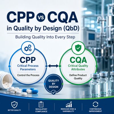 Understanding CPP and CQA in Pharmaceutical Manufacturing: A QbD Perspective