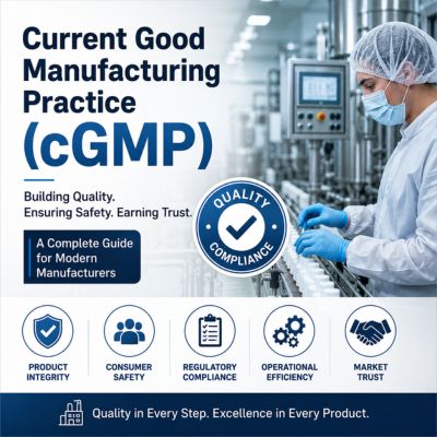 Current Good Manufacturing Practice (cGMP): The Backbone of Quality-Driven Manufacturing