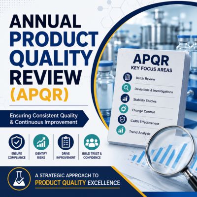 Annual Product Quality Review (APQR) Guidelines: A Detailed and Practical Guide for Pharmaceutical Quality Systems