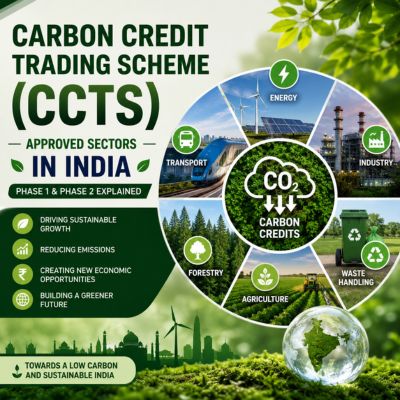 Approved Sectors for Carbon Offsets in India under CCTS