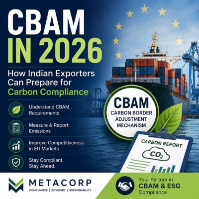CBAM in 2026: How Indian Exporters Can Prepare for Carbon Compliance